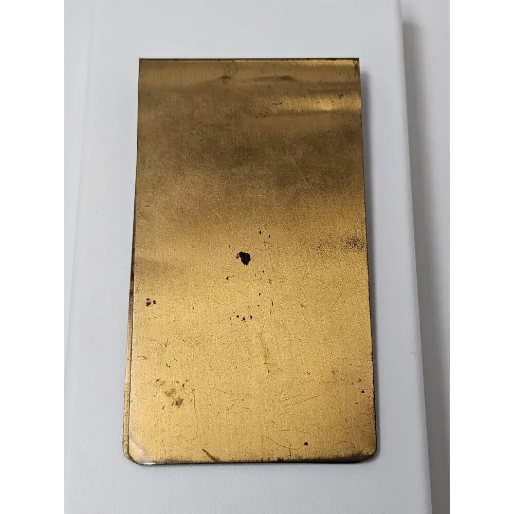 Vintage Sons of Union Veterans Bronze Notepad Holder